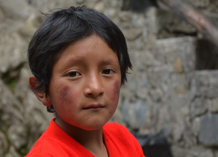 portrait enfant equateur